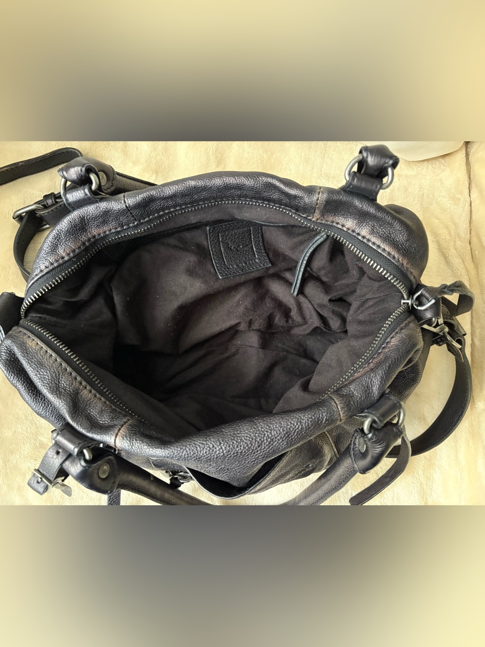 We The Free Baby Emerson tote in Black🔥 free people - Picture 4 of 14